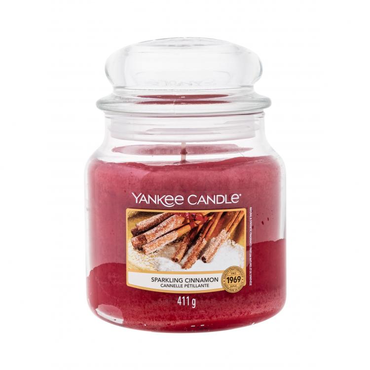 Yankee Candle Sparkling Cinnamon Lumânări parfumate 411 g