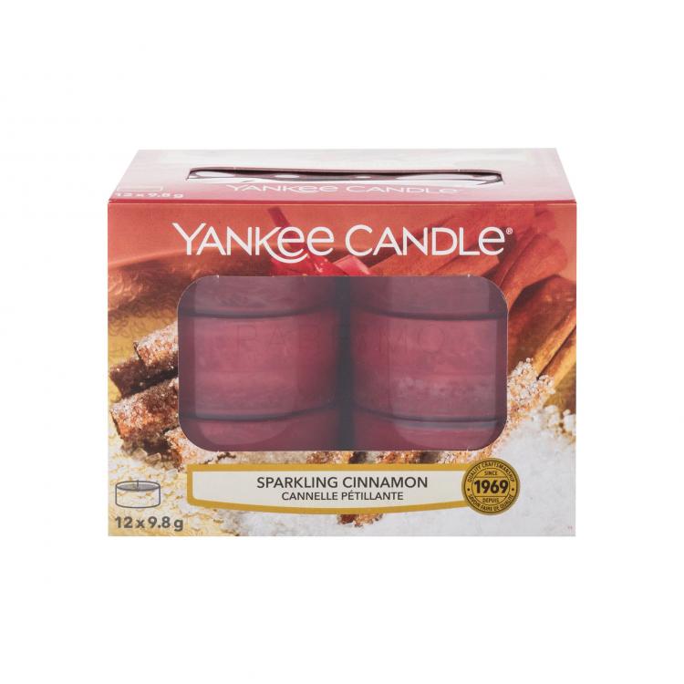 Yankee Candle Sparkling Cinnamon Lumânări parfumate 117,6 g