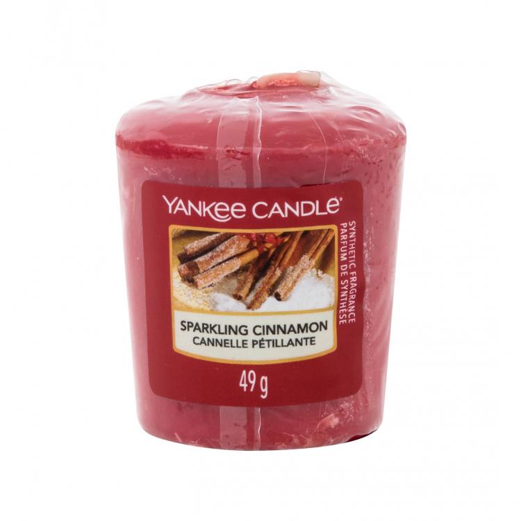 Yankee Candle Sparkling Cinnamon Lumânări parfumate 49 g
