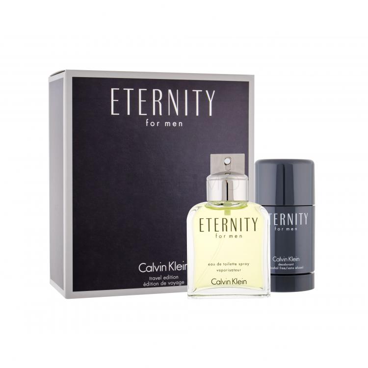 Calvin Klein Eternity For Men Set cadou EDT 100 ml + Deodorant stick 75 ml