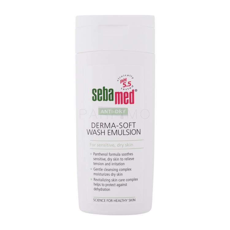 SebaMed Anti-Dry Derma-Soft Wash Emulsion Gel de duș pentru femei 200 ml