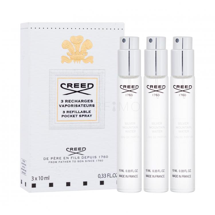 Creed Silver Mountain Water Apă de parfum pentru bărbați Reincarcabil 3x10 ml