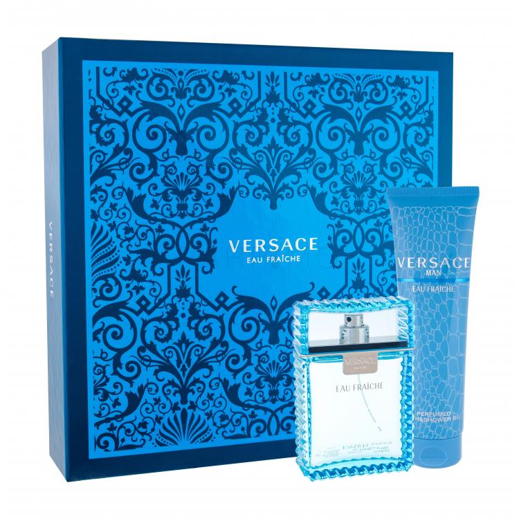 Versace Man Eau Fraiche Set cadou EDT 100 ml + Gel de dus 150 ml