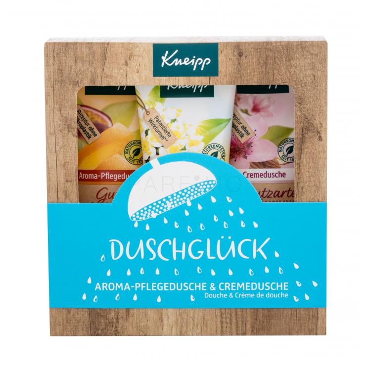 Kneipp Enjoy Life Gift Set Set cadou Gel de duș Enjoy Life 75 ml + gel de duș Cheerful Mind 75 ml + gel de duș Soft Skin 75 ml