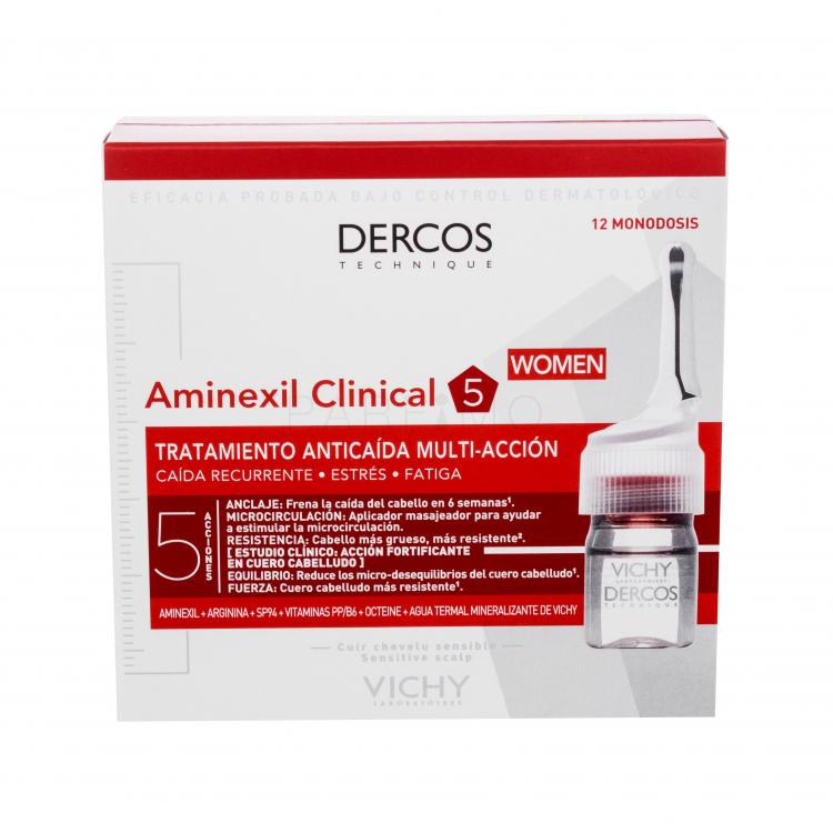 Vichy Dercos Aminexil Clinical 5 Anti-cădere păr pentru femei 12x6 ml
