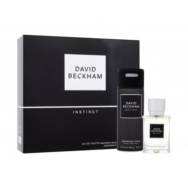 David Beckham Instinct Set cadou Apă de toaletă 30 ml + deodorant 150 ml