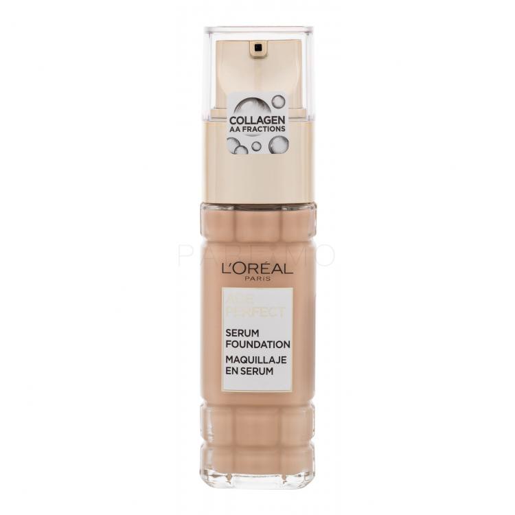 L&#039;Oréal Paris Age Perfect Serum Foundation Fond de ten pentru femei 30 ml Nuanţă 150 Cream Beige