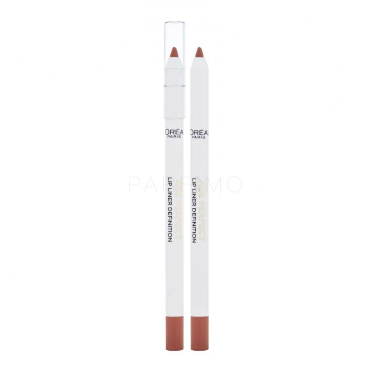 L&#039;Oréal Paris Age Perfect Lip Liner Definition Creion de buze pentru femei 1,2 g Nuanţă 639 Glowing Nude