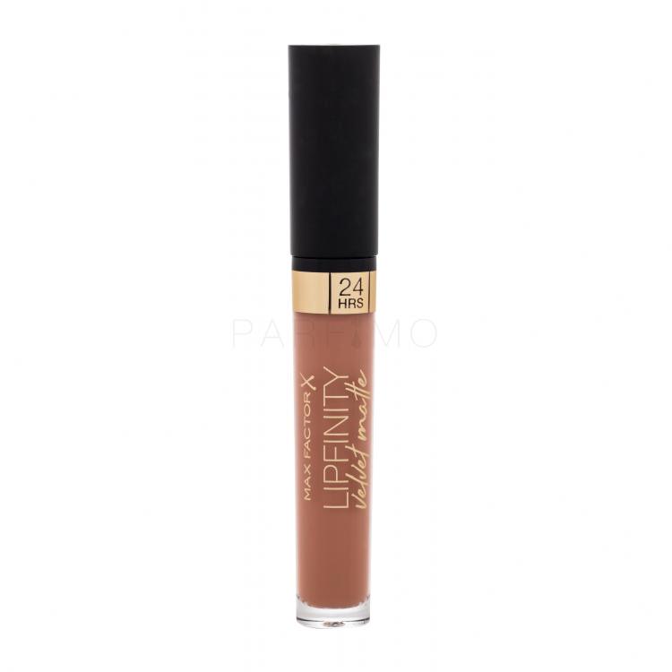 Max Factor Lipfinity Velvet Matte 24HRS Ruj de buze pentru femei 3,5 ml Nuanţă 040 Luxe  Nude
