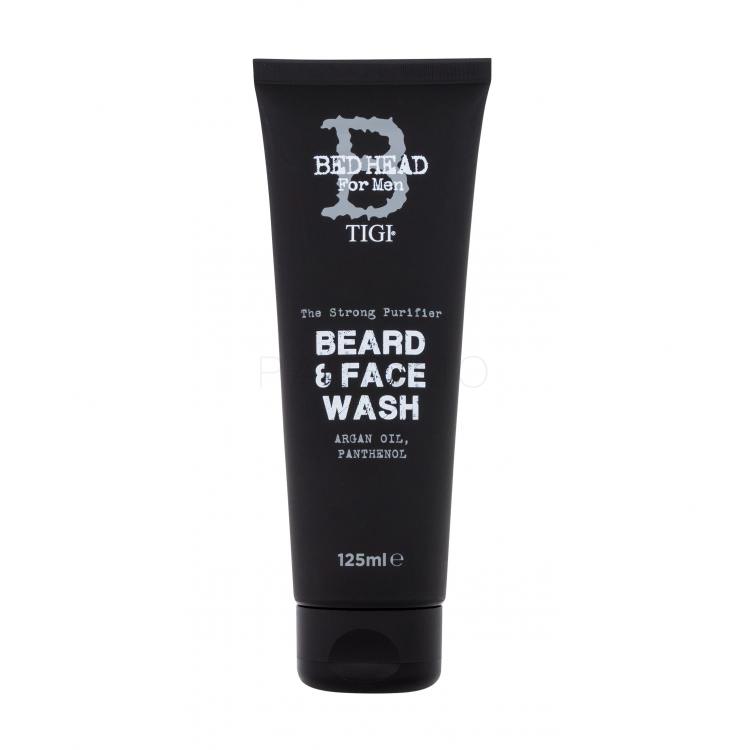 Tigi Bed Head Men Beard &amp; Face Wash Gel demachiant pentru bărbați 125 ml