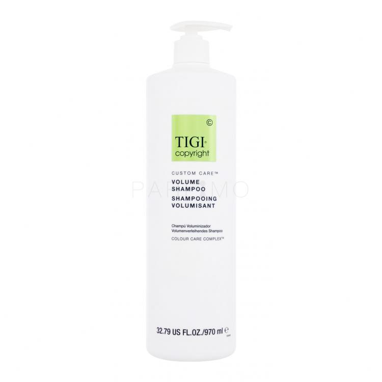 Tigi Copyright Custom Care Volume Shampoo Șampon pentru femei 970 ml
