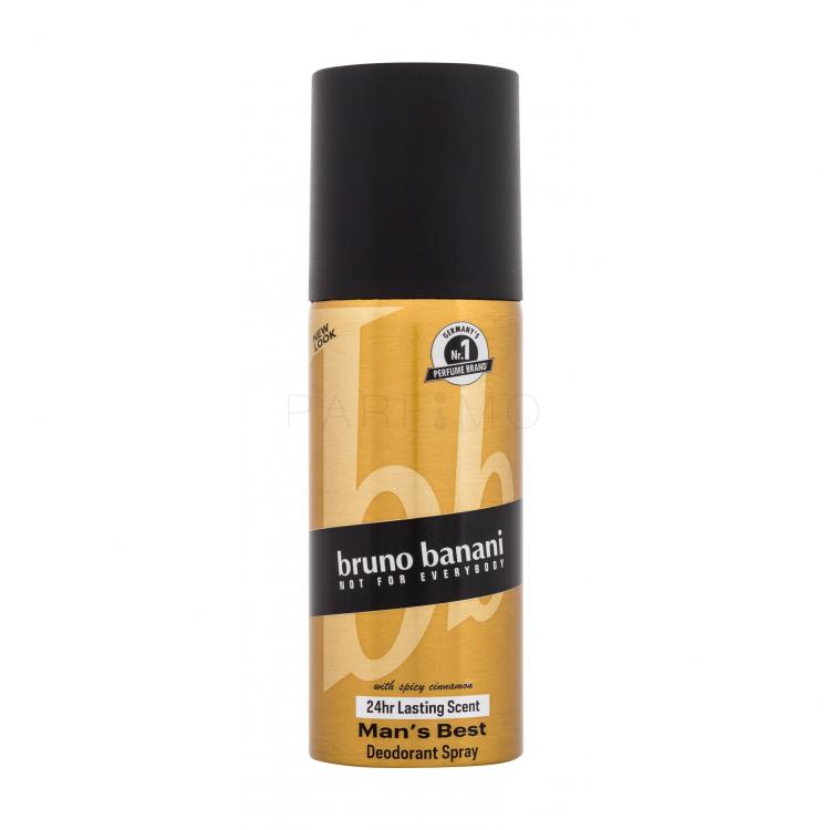 Bruno Banani Man´s Best With Spicy Cinnamon Deodorant pentru bărbați 150 ml