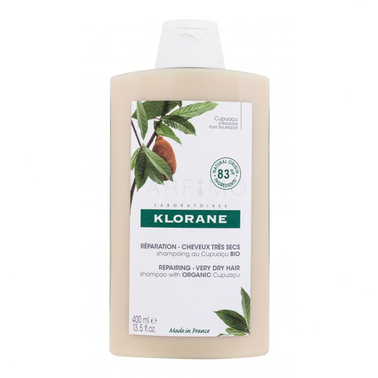 Klorane Organic Cupuaçu Repairing Șampon pentru femei 400 ml