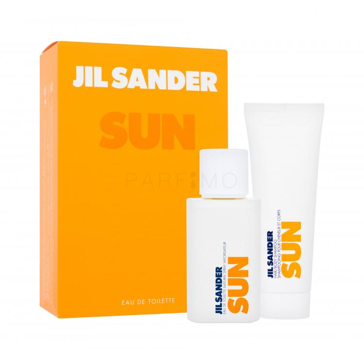 Jil Sander Sun Set cadou apă de toaletă 75ml + gel de dus 75ml
