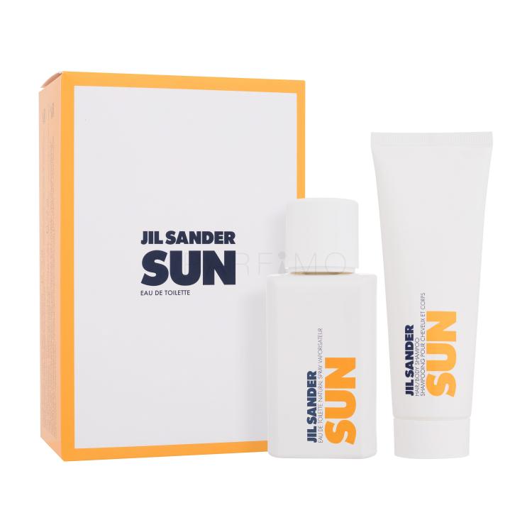 Jil Sander Sun Set cadou apă de toaletă 75ml + gel de dus 75ml