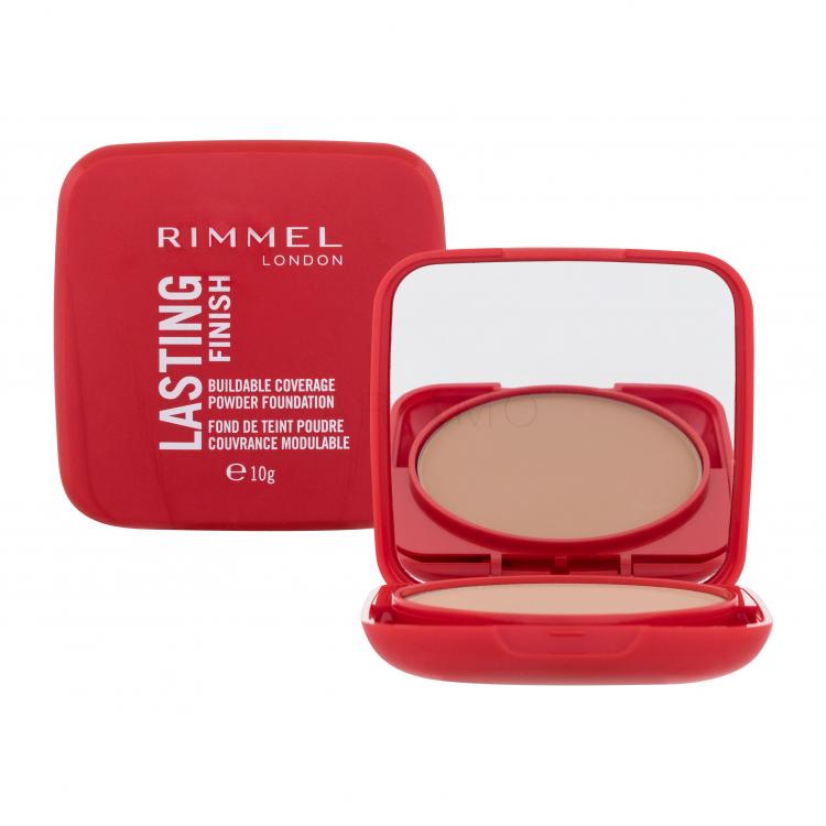 Rimmel London Lasting Finish Powder Foundation Fond de ten pentru femei 10 g Nuanţă 007 Golden Beige