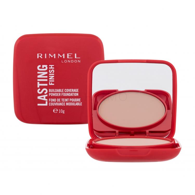 Rimmel London Lasting Finish Powder Foundation Fond de ten pentru femei 10 g Nuanţă 004 Rose Ivory