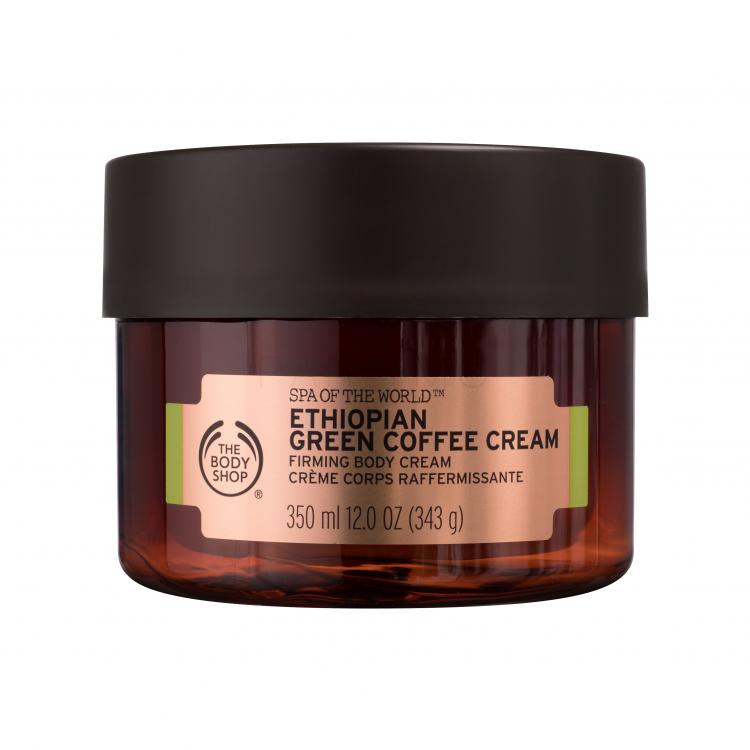 The Body Shop Spa Of The World Ethiopian Green Coffee Cremă de corp pentru femei 350 ml
