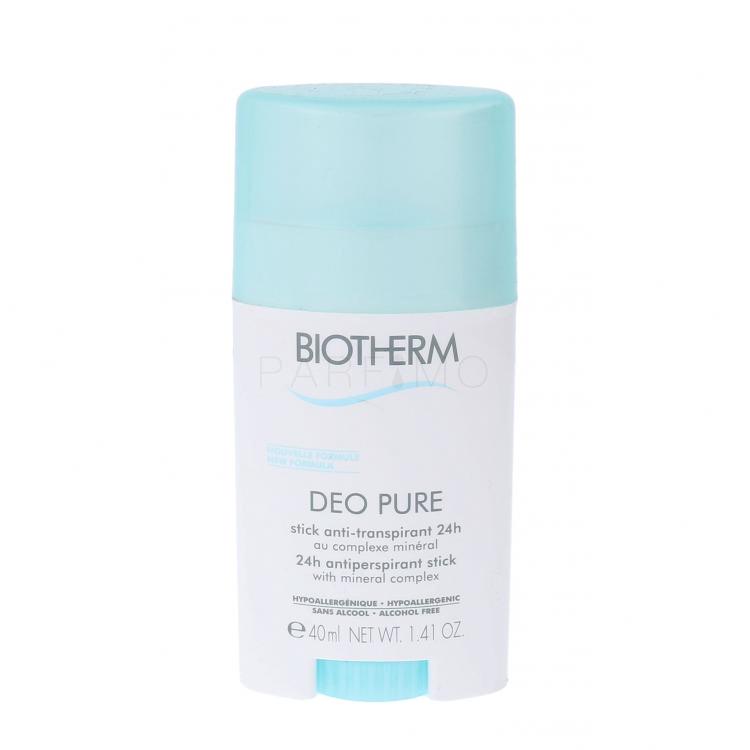Biotherm Deo Pure 24h Antiperspirant pentru femei 40 ml