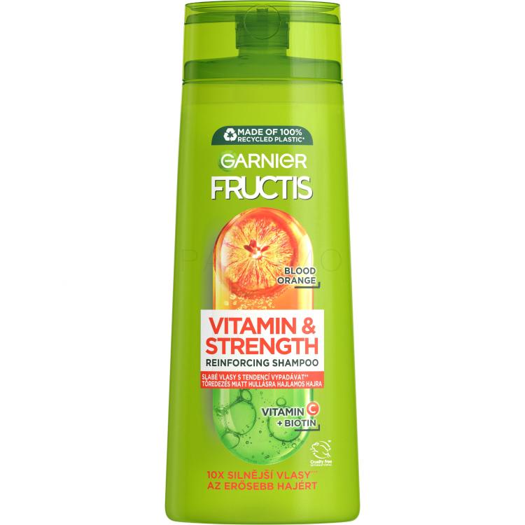 Garnier Fructis Vitamin &amp; Strength Reinforcing Shampoo Șampon pentru femei 250 ml