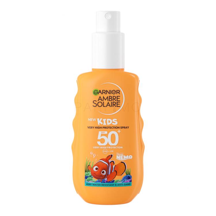Garnier Ambre Solaire Kids Sun Protection Spray SPF50 Pentru corp pentru copii 150 ml