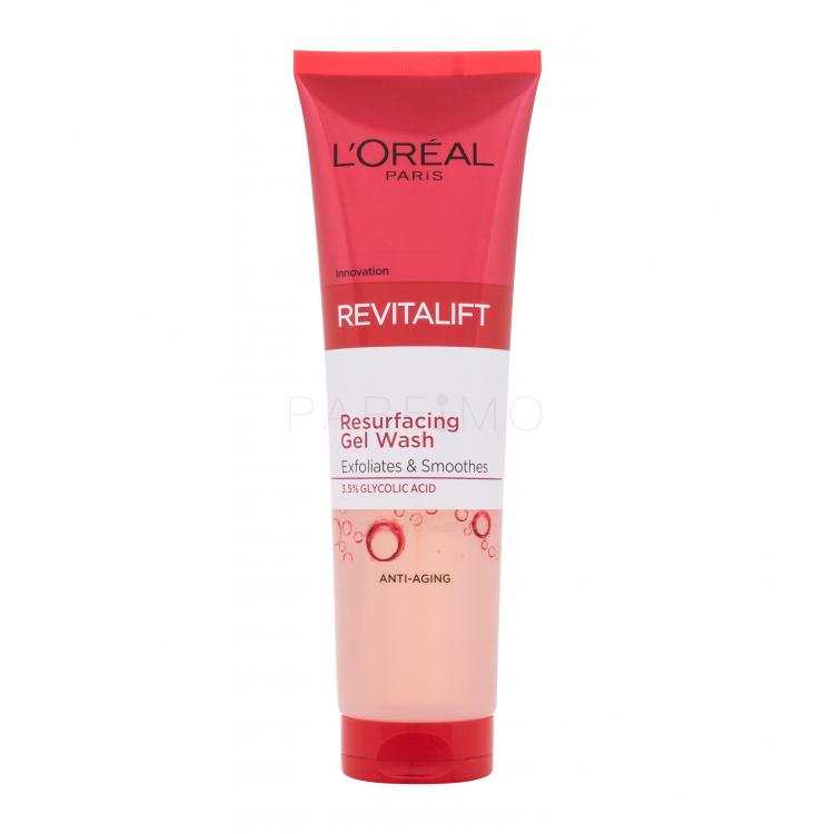 L&#039;Oréal Paris Revitalift Resurfacing Gel Wash Gel demachiant pentru femei 150 ml