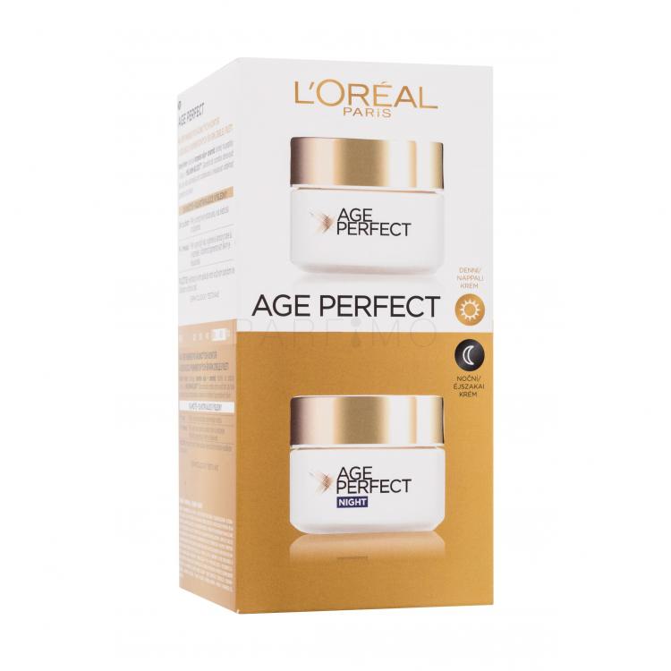 L&#039;Oréal Paris Age Perfect Set cadou Cremă de zi Age Perfect Golden Age 50 ml + cremă de noapte Age Perfect 50 ml