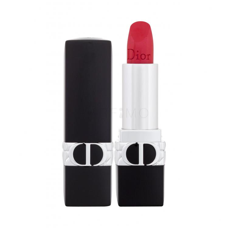 Christian Dior Rouge Dior Couture Colour Floral Lip Care Ruj de buze pentru femei Reincarcabil 3,5 g Nuanţă 520 Feel Good