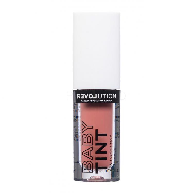 Revolution Relove Baby Tint Lip &amp; Cheek Ruj de buze pentru femei 1,4 ml Nuanţă Blush