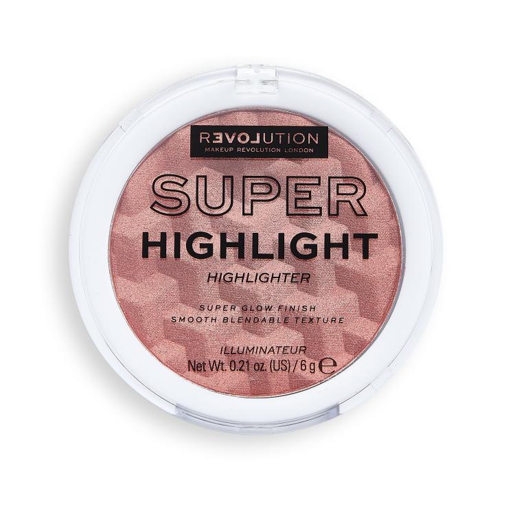 Revolution Relove Super Highlight Iluminator pentru femei 6 g Nuanţă Raspberry