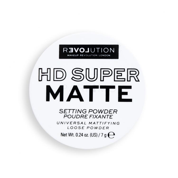 Revolution Relove Super HD Matte Setting Powder Pudră pentru femei 7 g