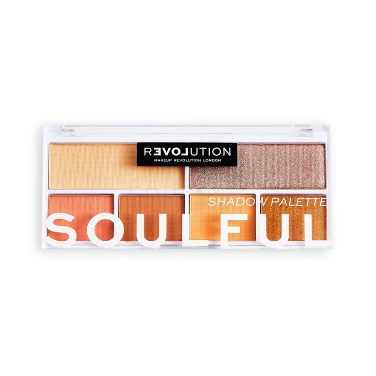 Revolution Relove Colour Play Shadow Palette Fard de pleoape pentru femei 5,2 g Nuanţă Soulful