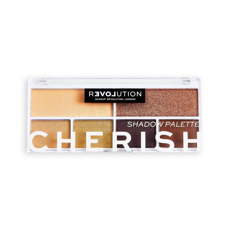 Revolution Relove Colour Play Shadow Palette Fard de pleoape pentru femei 5,2 g Nuanţă Cherish