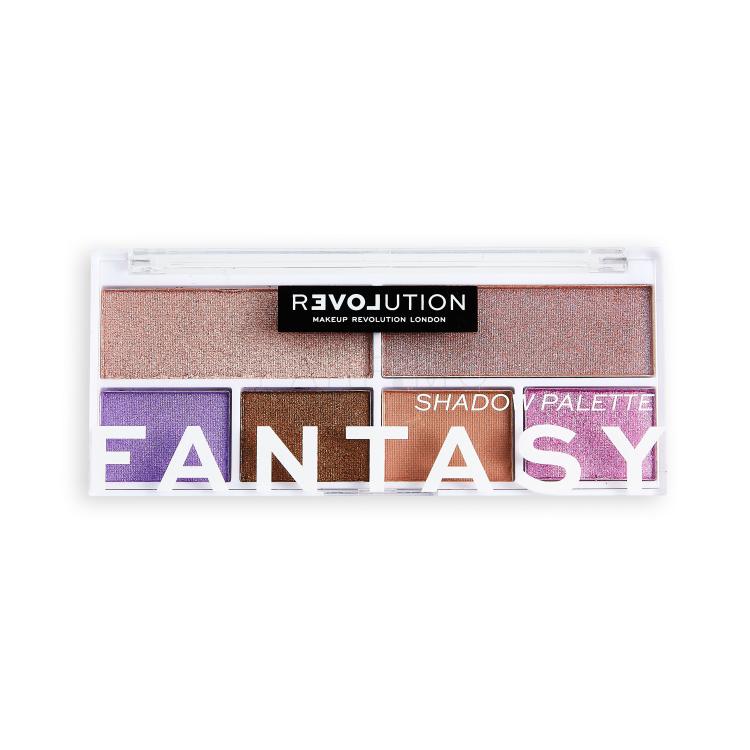 Revolution Relove Colour Play Shadow Palette Fard de pleoape pentru femei 5,2 g Nuanţă Fantasy