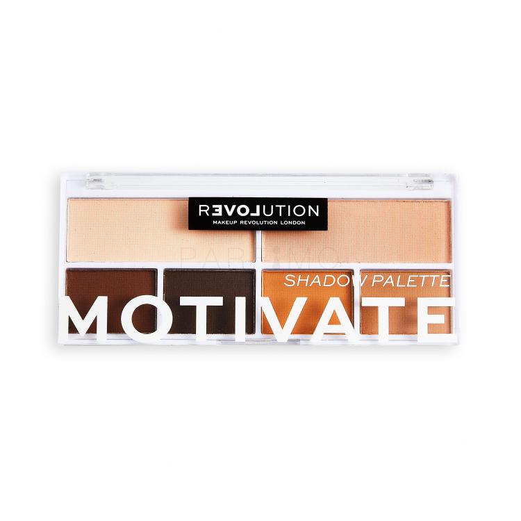 Revolution Relove Colour Play Shadow Palette Fard de pleoape pentru femei 5,2 g Nuanţă Motivate