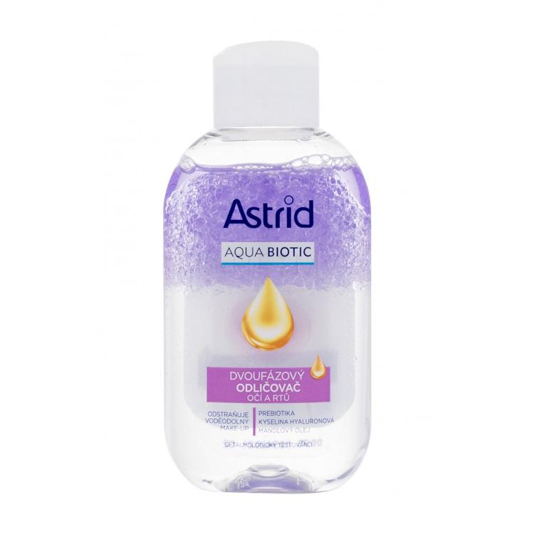 Astrid Aqua Biotic Two-Phase Remover Demachiant de ochi pentru femei 125 ml