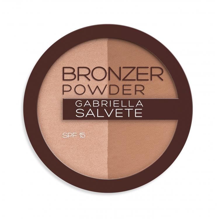 Gabriella Salvete Sunkissed Bronzer Powder Duo SPF15 Bronzante pentru femei 9 g