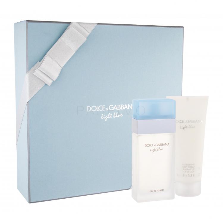 Dolce&amp;Gabbana Light Blue Set cadou EDT 50 ml + Crema de corp 100 ml