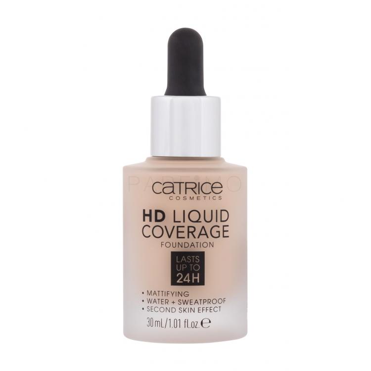Catrice HD Liquid Coverage 24H Fond de ten pentru femei 30 ml Nuanţă 005 Ivory Beige