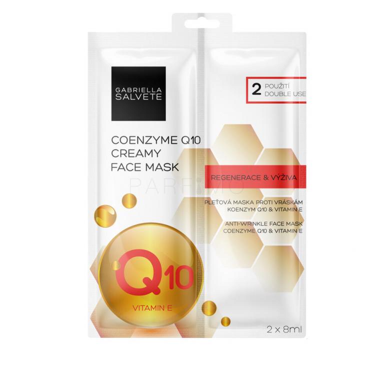Gabriella Salvete Creamy Face Mask Mască de față pentru femei 16 ml Nuanţă Coenzyme Q10