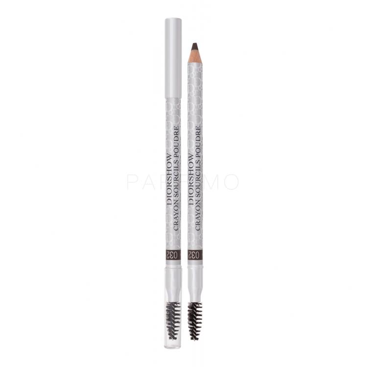Christian Dior Diorshow Crayon Sourcils Poudre Creion pentru femei 1,19 g Nuanţă 032 Dark Brown