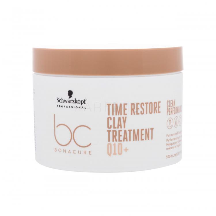 Schwarzkopf Professional BC Bonacure Time Restore Q10 Clay Treatment Mască de păr pentru femei 500 ml