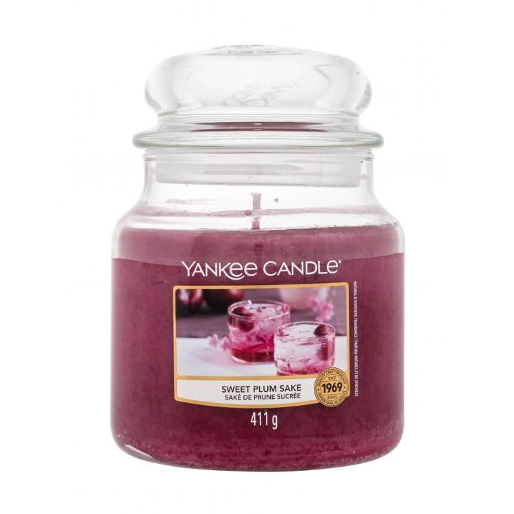 Yankee Candle Sweet Plum Sake Lumânări parfumate 411 g