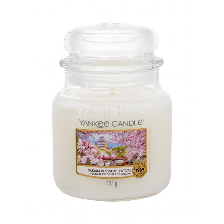 Yankee Candle Sakura Blossom Festival Lumânări parfumate 411 g