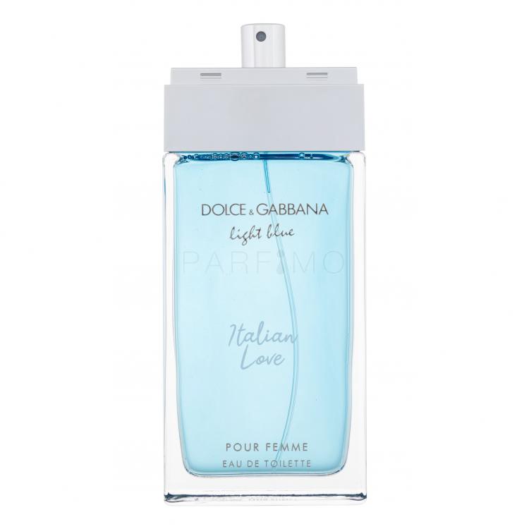 Dolce&amp;Gabbana Light Blue Italian Love Apă de toaletă pentru femei 100 ml tester