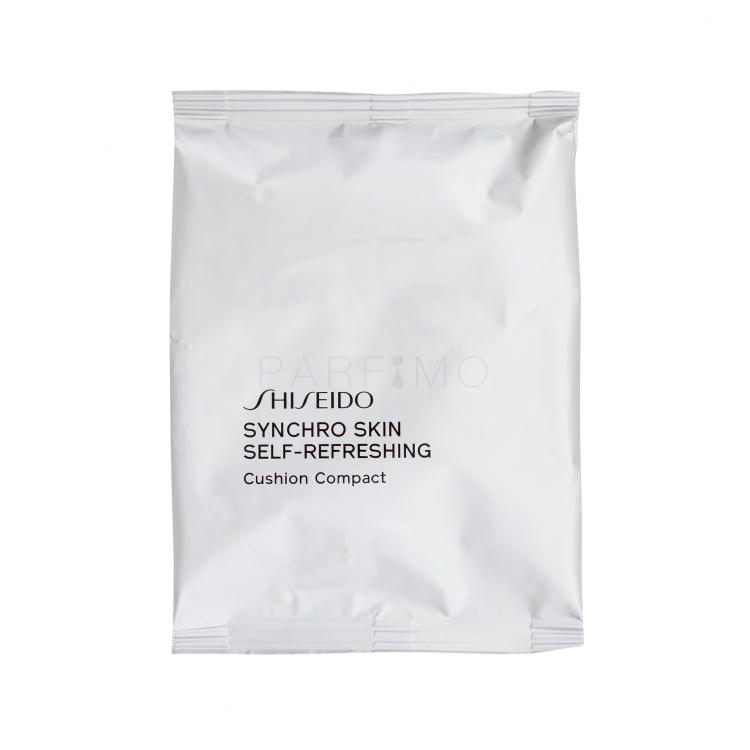 Shiseido Synchro Skin Self-Refreshing Cushion Compact Fond de ten pentru femei 13 g Nuanţă 220 Linen tester