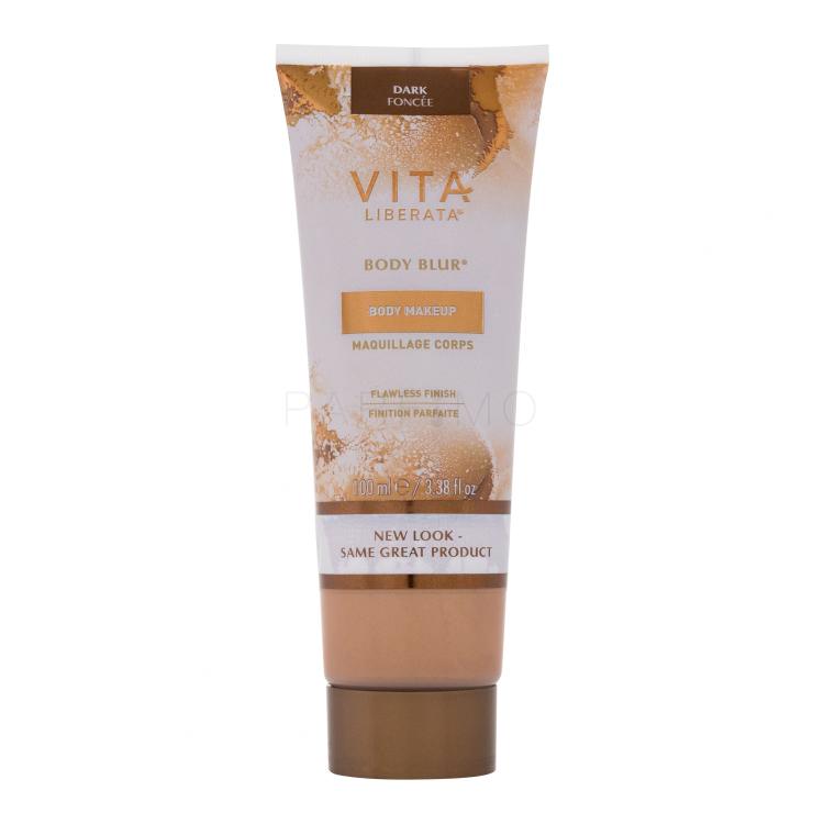 Vita Liberata Body Blur™ Body Makeup Fond de ten pentru femei 100 ml Nuanţă Dark