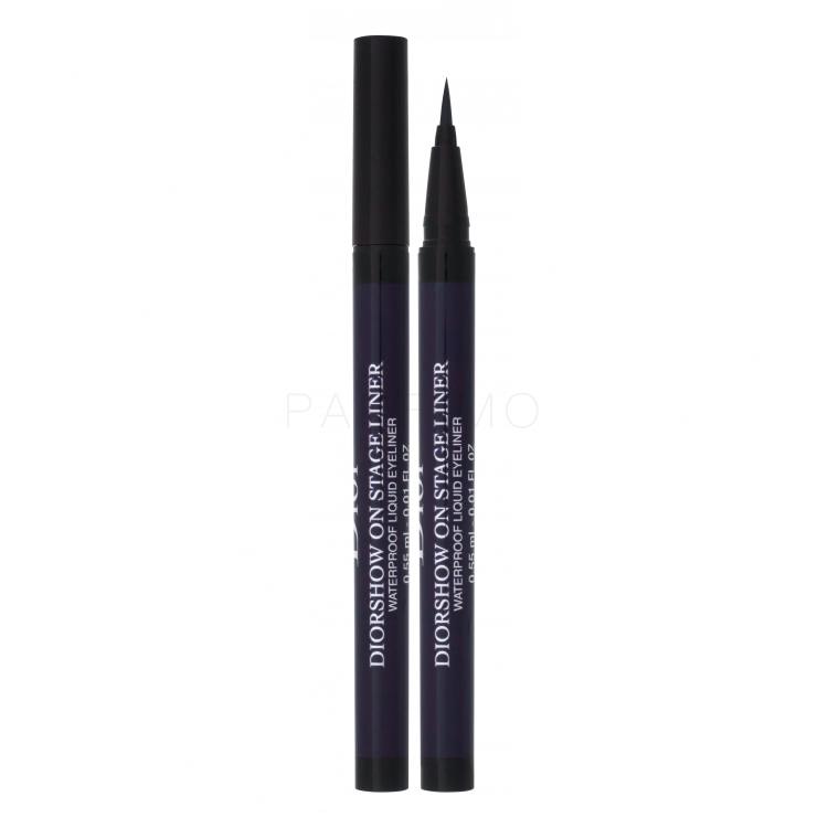 Christian Dior Diorshow On Stage Liner Waterproof Tuș de ochi pentru femei 0,55 ml Nuanţă 296 Matte Denim