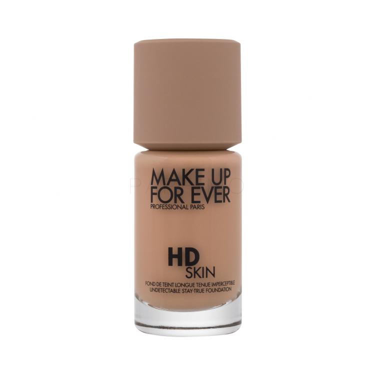 Make Up For Ever HD Skin Undetectable Stay-True Foundation Fond de ten pentru femei 30 ml Nuanţă 3R44 Cool Amber