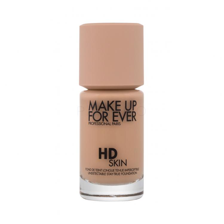 Make Up For Ever HD Skin Undetectable Stay-True Foundation Fond de ten pentru femei 30 ml Nuanţă 2R38 Cool Honey